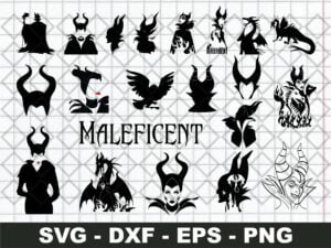 Maleficent SVG Bundle