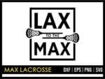 Max Lacrosse SVG
