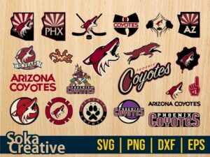 NHL Hokey Arizona Coyotes SVG
