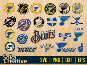 NHL Hokey St. Louis Blues SVG