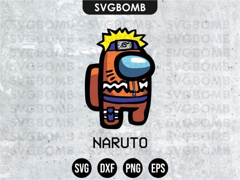 Naruto Among Us SVG | Vectorency