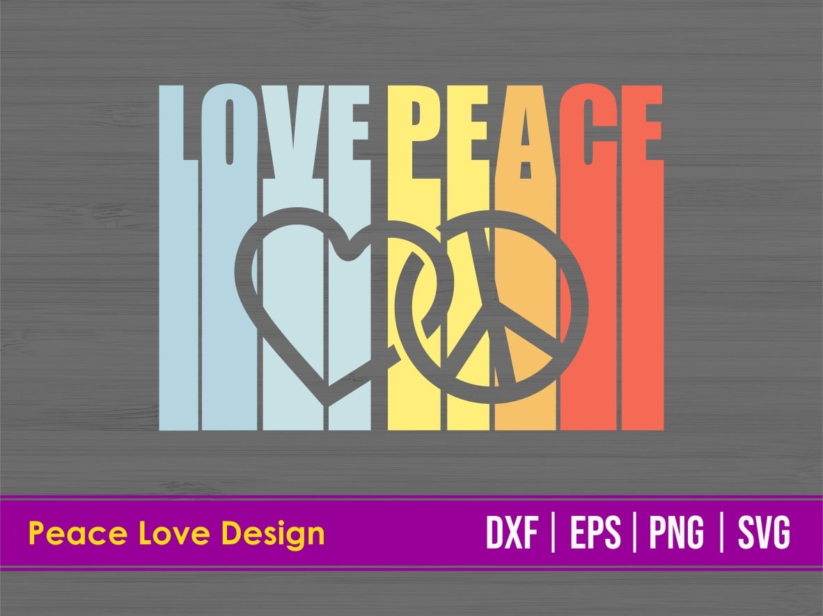 Free Free 58 Peace Love It Svg SVG PNG EPS DXF File
