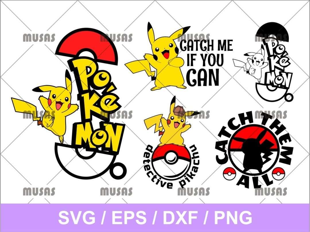 Download Pokemon Pikachu Svg Vectorency
