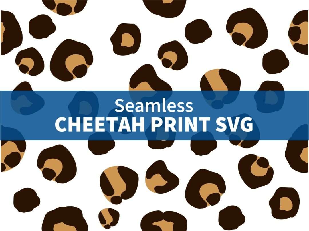 Download Seamless Cheetah Print Svg Cheetah Vector Print Vectorency