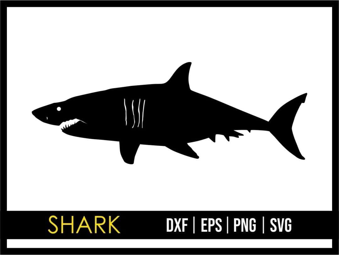 Free Free 300 Shark.svg SVG PNG EPS DXF File