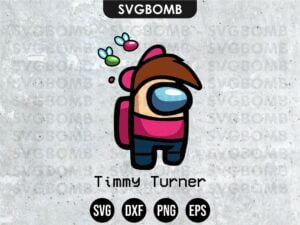 Timmy Turner Among Us SVG