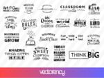 20 Classroom SVG Bundle