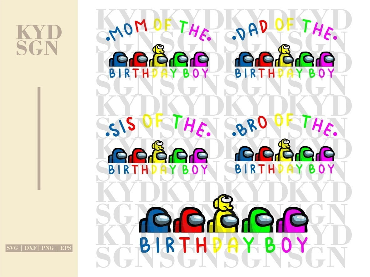 Free Free Birthday Among Us Svg Free 617 SVG PNG EPS DXF File
