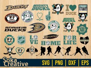 Anaheim Ducks SVG Bundle