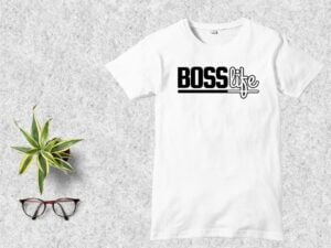 Boss Life T Shirt Design SVG