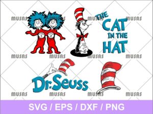 Cat In The Hat SVG
