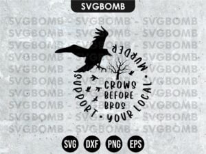 Crows Before Bros SVG