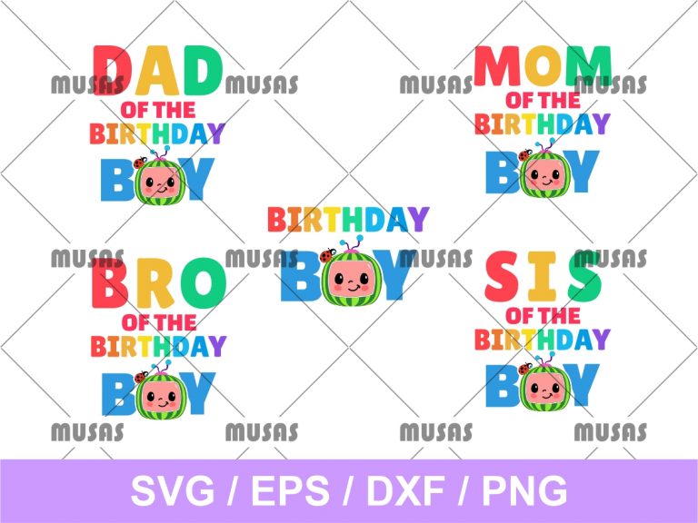 Free Free 343 Cocomelon Family Birthday Svg SVG PNG EPS DXF File