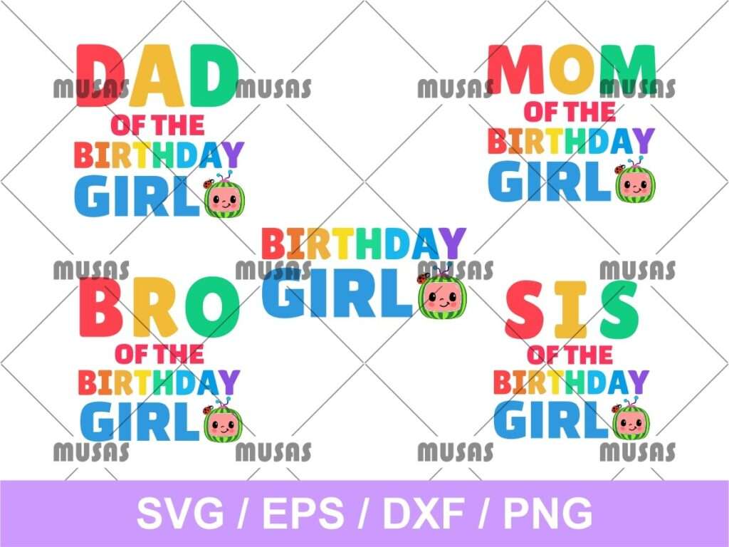 Free Free 242 Cocomelon Family Birthday Svg SVG PNG EPS DXF File