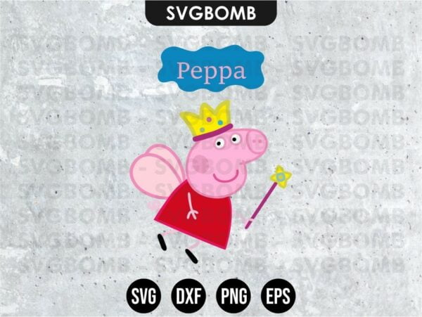 Family Peppa Pig SVG