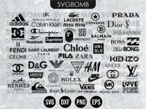 Fashion Brand Logo SVG