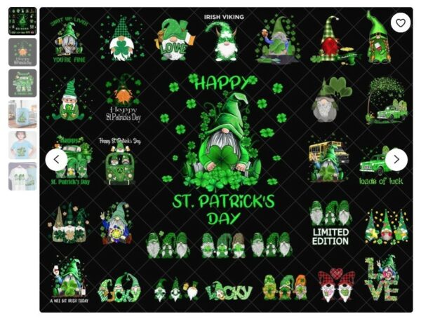Gnome Patrick mockup Vectorency 30+ Hot File PNG Gnome Patrick day, Limited Edition Happy ST. Patrick's Day