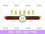 Gucci Taurus Zodiac SVG