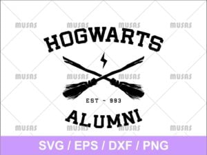 Harry Potter Hogwarts Alumni SVG