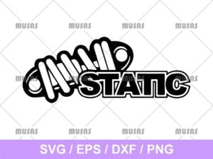 JDM Static SVG Cut File