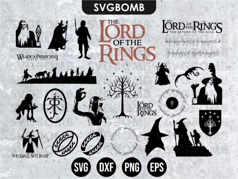 Lord Of The Rings SVG.