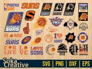 NBA Basketball Phoenix Suns SVG
