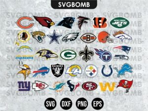 NFL Teams Logos SVG