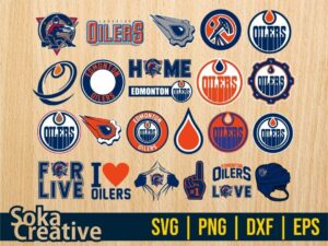 NHL Edmonton Oilers SVG