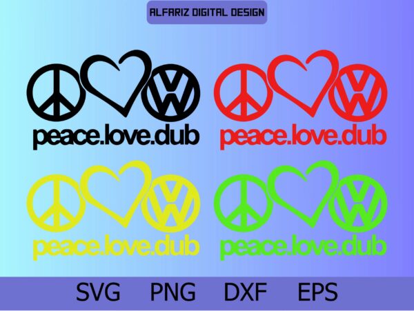 Peace Love scaled Vectorency Peace & Love Club