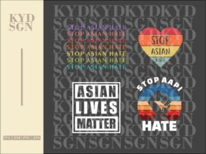 Stop Asian Hate Asian Lives Matter