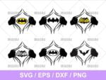 Superhero Batman SVG