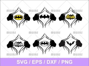 Superhero Batman SVG