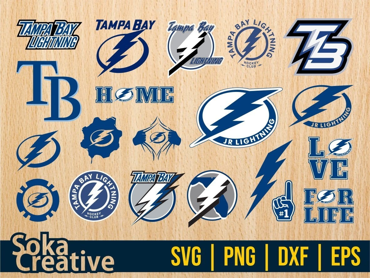Tampa Bay Lighting Svg, Tampa Bay Lighting Hockey Team, Hockey Team, Hockey  Logo, Hockey vector - Buy t-shirt designs