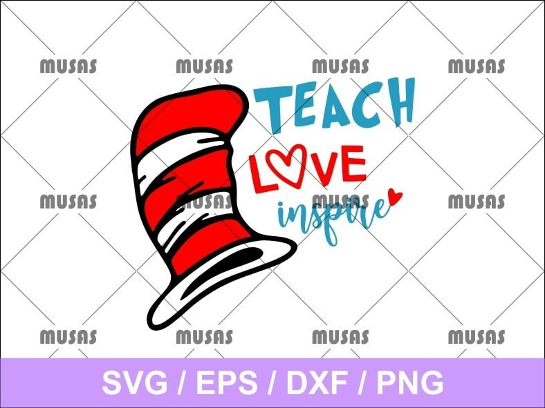Free Free 252 Teacher Love Inspire Svg SVG PNG EPS DXF File