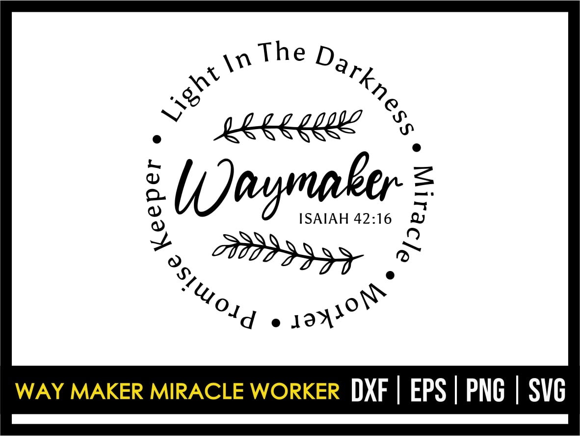 Waymaker SVG