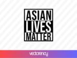 asian lives matter svg free download