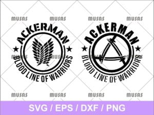Ackerman Bloodline of Warriors SVG