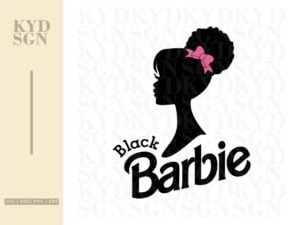 Black Barbie SVG