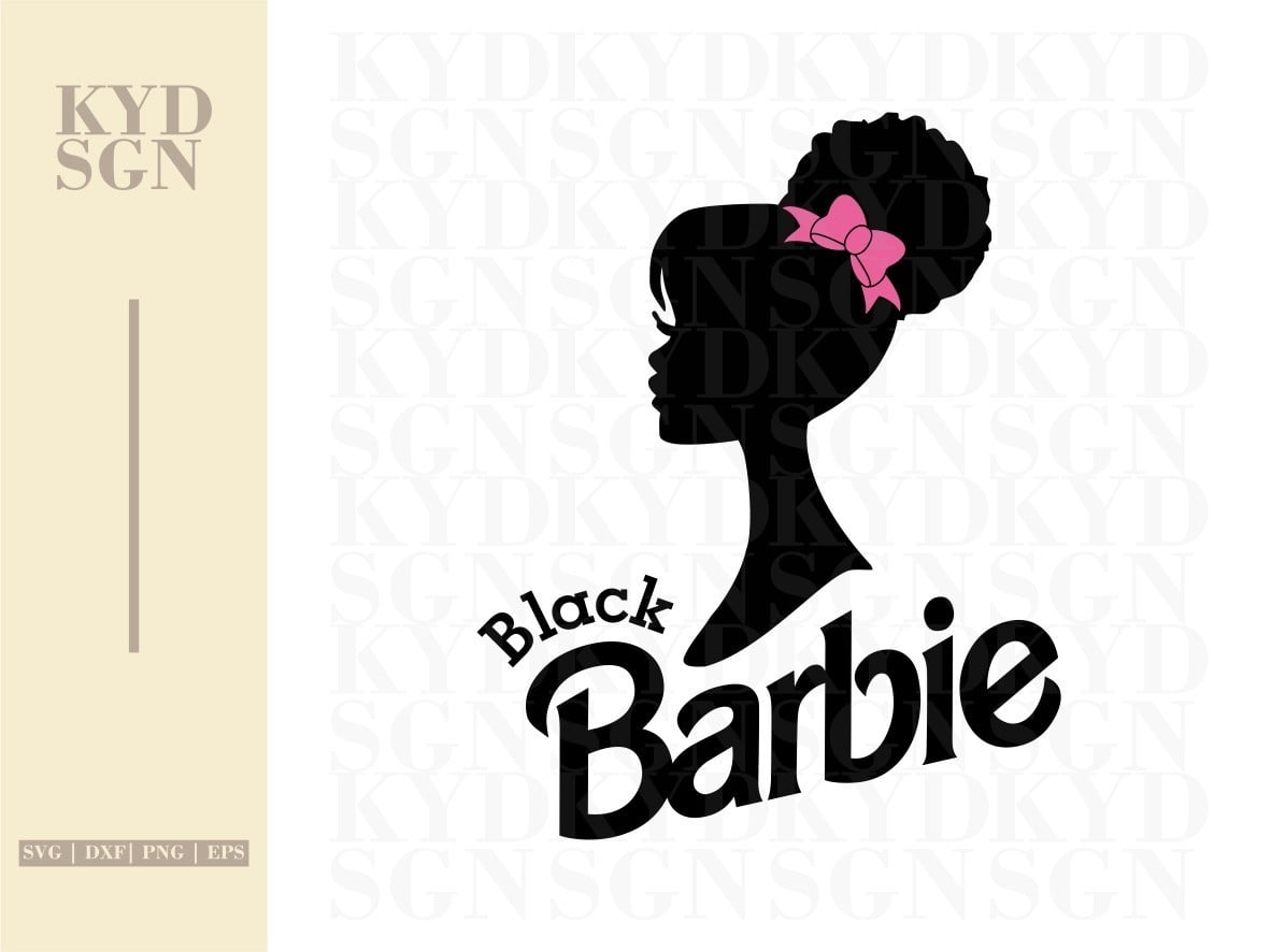 Download Black Barbie Svg Vectorency