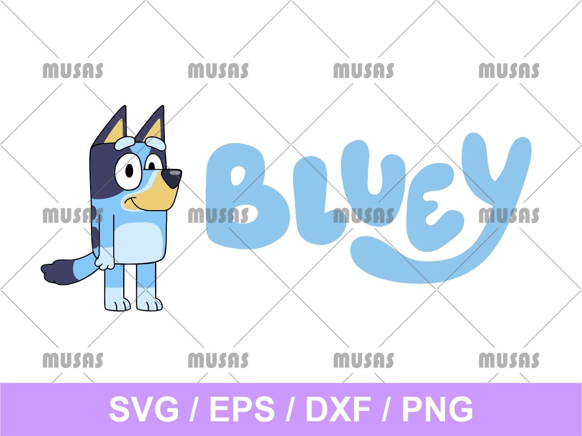 Download Bluey Svg Vectorency