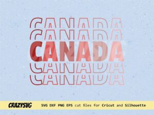 Canada Mirror Style SVG