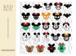 Disney Mickey and Minnie Halloween SVG