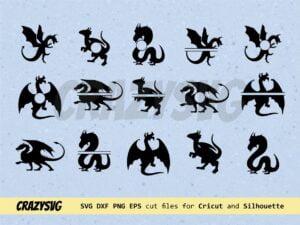 Dragon SVG Monogram