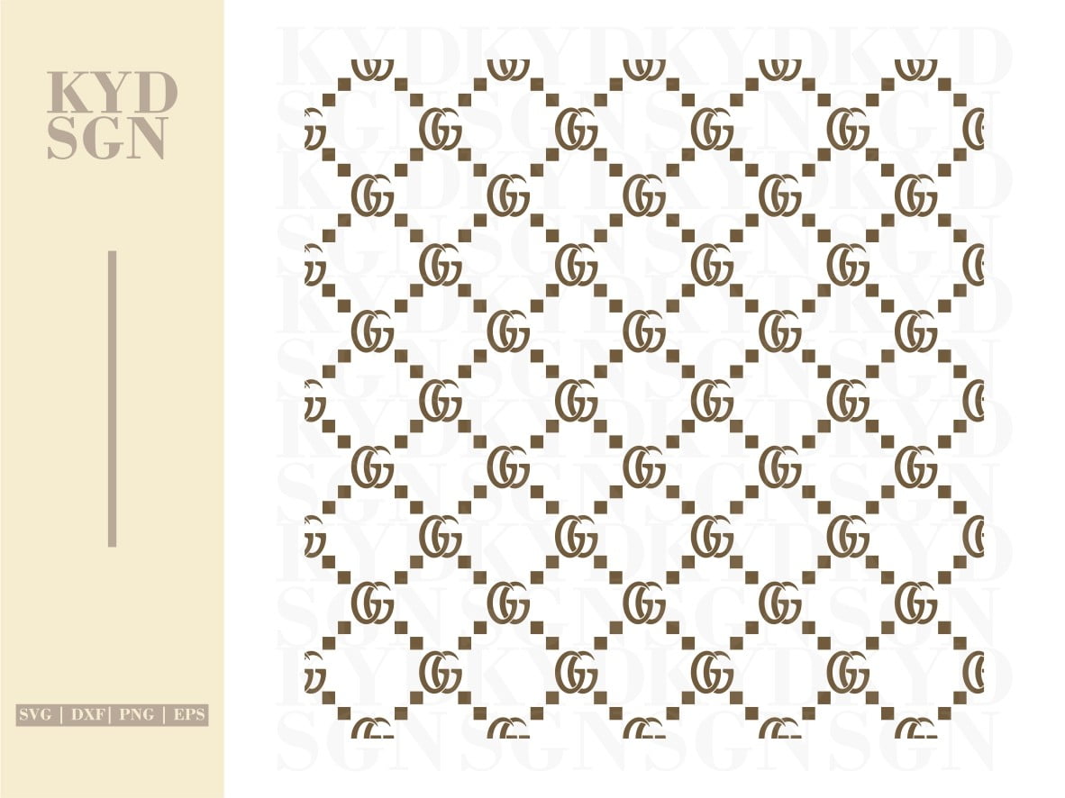 Download Gucci Pattern Seamless Svg Vectorency