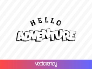 Hello Adventure SVG