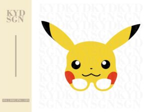 Pikachu Mask SVG