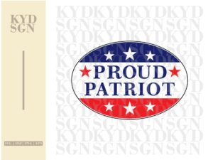 Proud Patriot SVG
