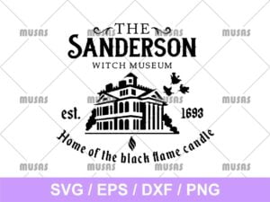Sanderson Sisters Witch Museum SVG