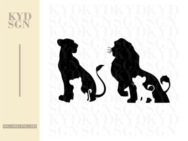 Free Free 65 Lion King Father And Son Svg SVG PNG EPS DXF File