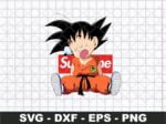 Son Goku Supreme SVG